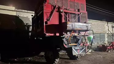 Biçerdöver Hırsızlığı: 1 Milyon TL Değerinde Parçalar Çalındı