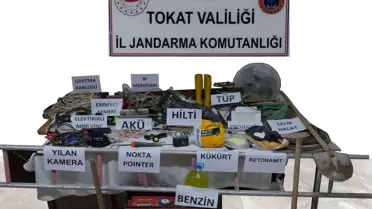 Reşadiye'de Kaçak Kazı Operasyonu