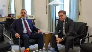 Bakan Fidan Almanya'da Temaslarda Bulundu