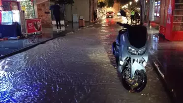 Çeşme'de sağanak ve sel felaketi