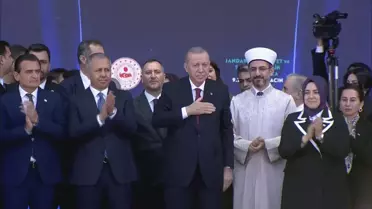 Cumhurbaşkanı Erdoğan, Jandarma, Emniyet ve Sahil Güvenlik Teşkilatı'nın yeni araç alım töreninde konuşuyor -1