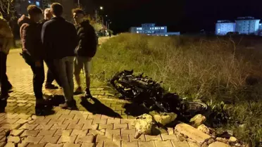 Motosiklet Kazasında Sürücü Ağır Yaralandı