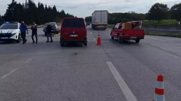 Karacabey'de Korkutan Kaza