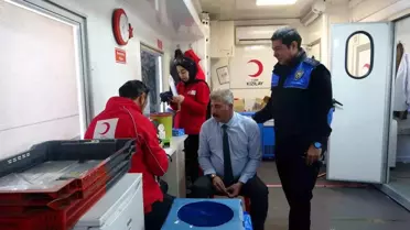 Tunceli'de Kızılay'a Büyük Destek