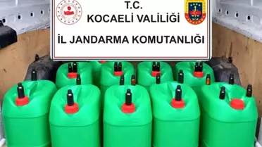 Kocaeli'de 400 Litre Sahte Alkol Ele Geçirildi