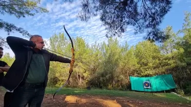 Adana Orman Bölge Müdürlüğü personeli, Osmaniye'de doğa kampında bir araya geldi