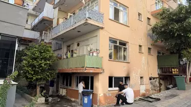 Alanya'da Apartman Dairesinde Yangın