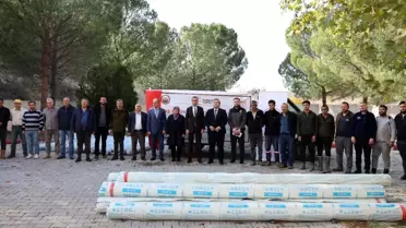 Bilecik'te 52 Çiftçiye Sera Desteği