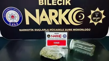 Bilecik'te Uyuşturucu Operasyonu