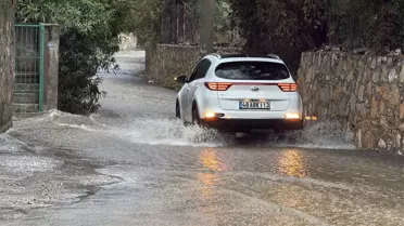 Bodrum'da Sağanak Yağış!
