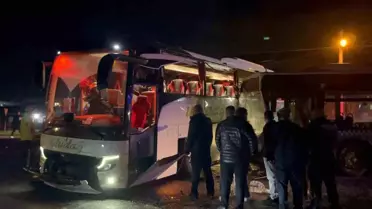 Tekirdağ'da Otobüs Kazası: 9 Yaralı