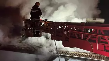 Çorum'da Ahşap Evde Yangın: 1 Yaralı