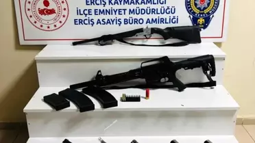 Van'da Ruhsatsız Silah Operasyonu