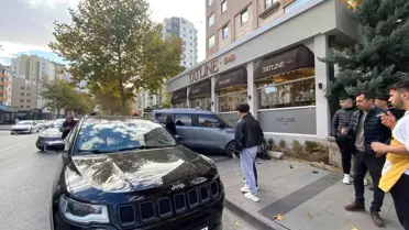 Kayseri'de Araçlar Çarpıştı