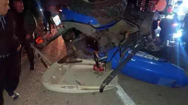 Kozan'da Trafik Kazası: 2 Yaralı