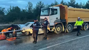 Akhisar'da Trafik Kazası: 1 Ölü, 1 Yaralı