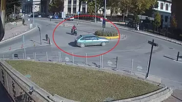 Amasya'da Motosiklet Kazası