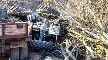 Boyabat'ta Traktör Kazası: 3 Yaralı