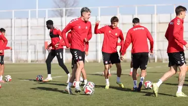 Sivasspor Boluspor Maçına Hazırlıklarını Tamamladı