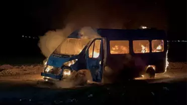Çorlu'da Minibüs Yangını ve Uyuşturucu Operasyonu