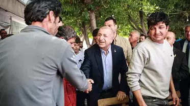 Ümit Özdağ Erdemli'de Ziyaretlerde Bulundu