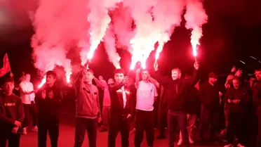 Trabzon'da Boks Şampiyonlarına Coşkulu Karşılama