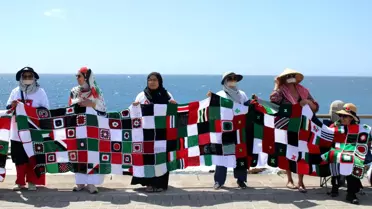 Cape Town'da Filistin İçin Dayanışma Gösterisi