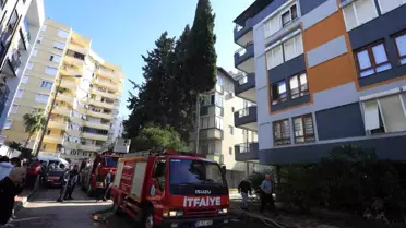 Antalya'da Apartman Yangını Paniğe Neden Oldu