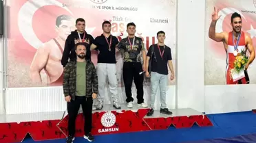 İlkadım Belediyespor Güreş Takımı 10 Madalya Kazandı