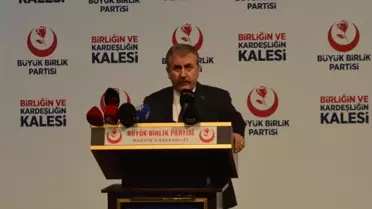 Mustafa Destici'den terörsüz Türkiye çıkışı: Pazarlıksız, müzakeresiz feshedilmeli