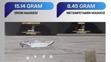 Bingöl'de Uyuşturucu Operasyonu