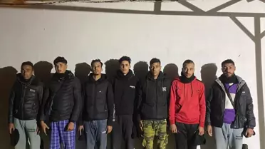 Edirne'de 9 Düzensiz Göçmen Yakalandı