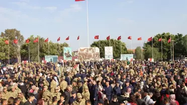 İskenderun'da 1418 Asker Yemin Etti