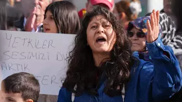 Buca'da Çöp Şantiyesi Protesto Edildi