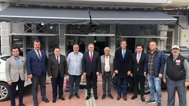 Akçay Esnafla Buluştu