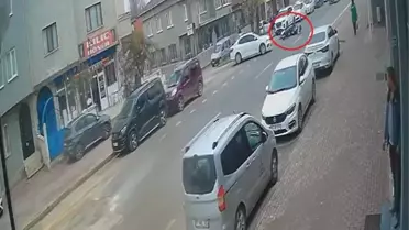 İnegöl'de Motosiklet Kazası