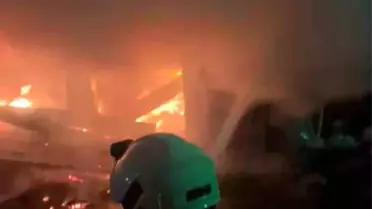 Rize'de Yangın Paniğe Neden Oldu
