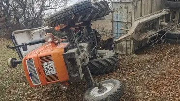 Traktör Devrildi: Kadın Hayatını Kaybetti