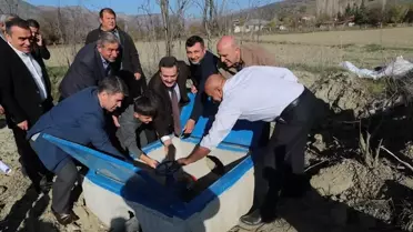 Amasya'da Sulama Tesisinin Açılışı Yapıldı