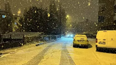 Ardahan'a Mevsimin İlk Karı Yağdı