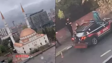 Camiden uygunsuz sesler yükseldi, polis soluğu bölgede aldı