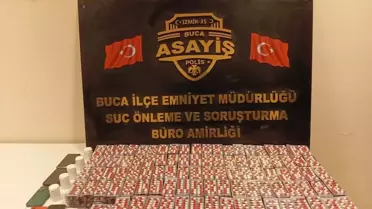 Buca'da Uyuşturucu Operasyonu: 11 Bin Hap Ele Geçirildi