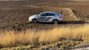 Alaca'da Trafik Kazası: İki Yaralı