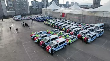 Kastamonu'ya 84 Yeni Güvenlik Aracı