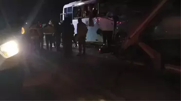 Merzifon'da Zincirleme Kaza