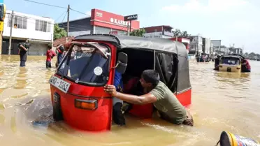 Sri Lanka ve Endonezya'da Kasırga Felaketi