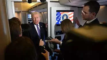 Trump MR sorularına sinirlenip muhabire ağır şekilde hakaret etti