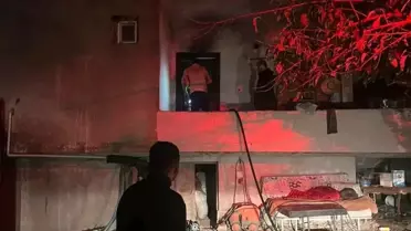 Hatay'da Müstakil Evde Yangın