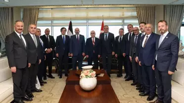 AYM Filistin Başsavcısını Ağırladı