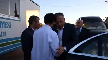 Bakan Yerlikaya Kozan'da Taziye Ziyareti Yaptı